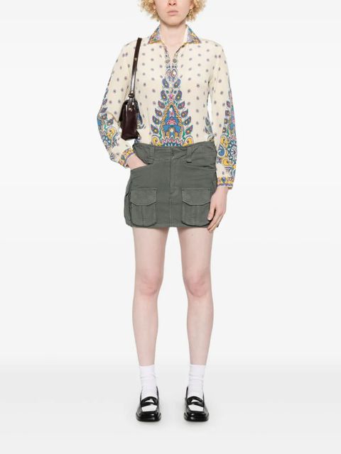 ETRO floral shirt - Neutrals
