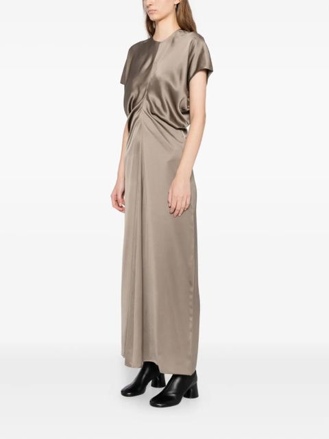 TOTEME slouched-waist dress - Grey - zdjęcie produktu nr 2