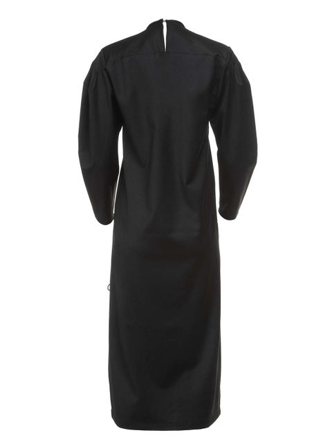 ANIA KUCZYŃSKA - Czarna sukienka midi z wełny Paloma - zdjęcie produktu nr 2