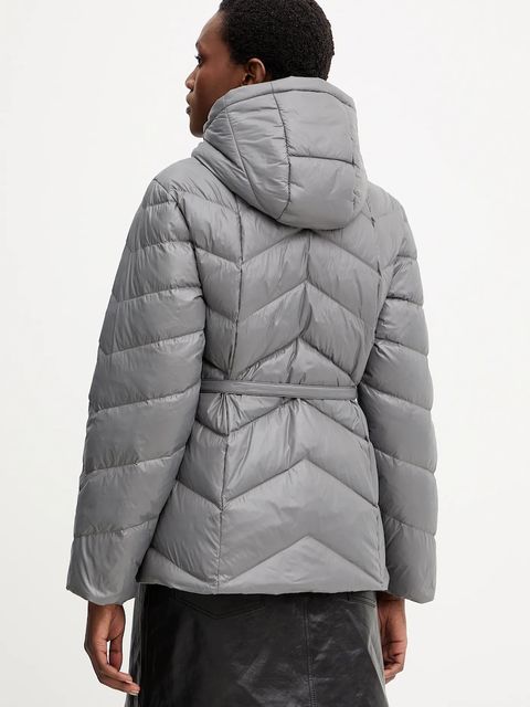 Liu Jo kurtka puchowa kolor szary zimowa MF5022 T2709