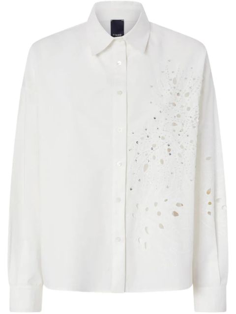 PINKO cotton shirt - White - zdjęcie produktu nr 1