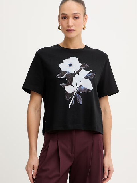 Trussardi t-shirt bawełniany - zdjęcie produktu nr 2