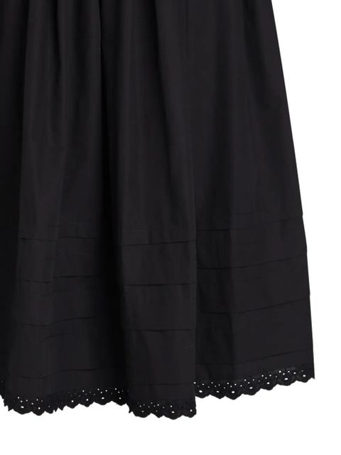Faithfull the Brand Ruth broderie-anglaise midi skirt - Black - zdjęcie produktu nr 2