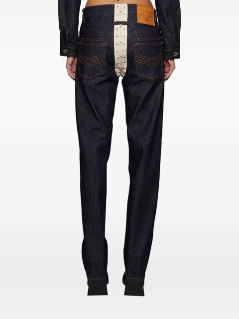 Jean Paul Gaultier straight-leg jeans - Blue