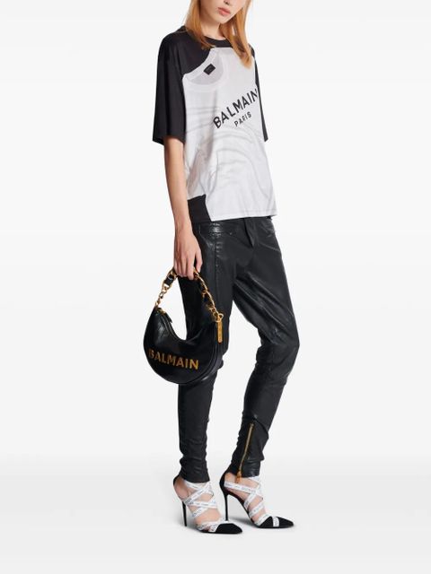 Balmain trompe l'oeil T-shirt - White