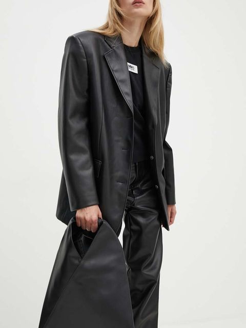 MM6 Maison Margiela torebka skórzana