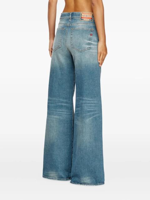 Diesel 1978 D-akemi 09m58 flared jeans - Blue