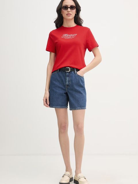 Tommy Hilfiger t-shirt damski bawełniany SUMMER - zdjęcie produktu nr 1