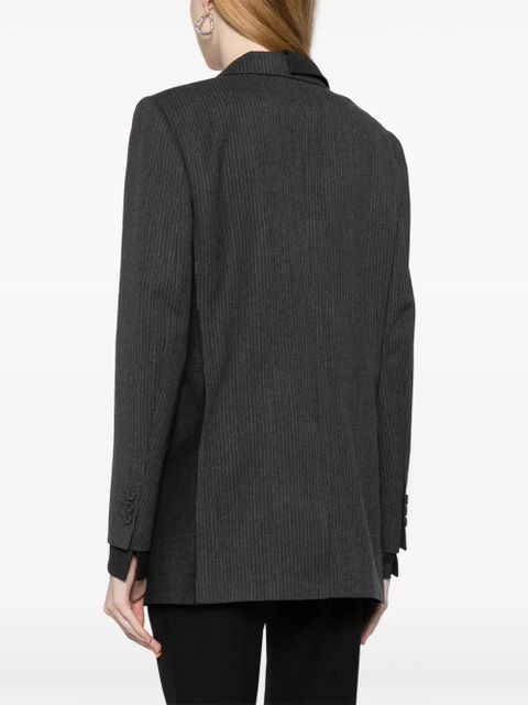 FENDI pinstripe wool blazer - Grey - zdjęcie produktu nr 2
