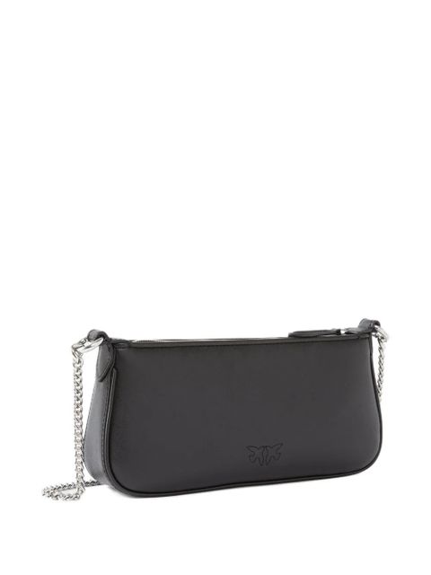 PINKO crystal-embellished chain cross body bag - Black - zdjęcie produktu nr 2