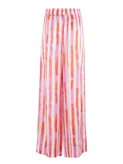 Essentiel Antwerp striped drawstring trousers - White - zdjęcie produktu nr 2