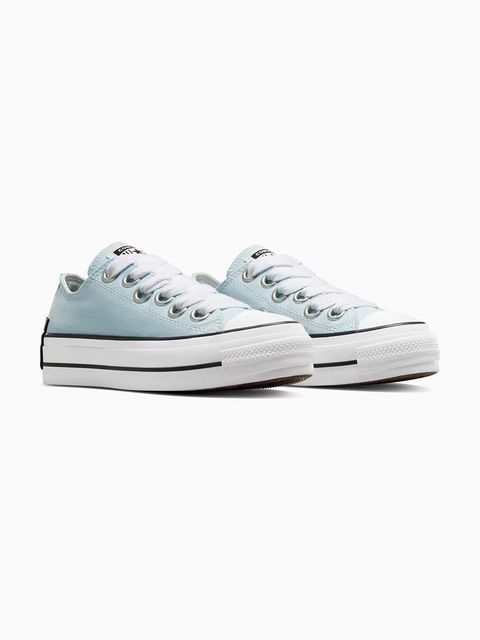 Converse tenisówki Chuck Taylor All Star Lift damskie kolor niebieski A10426C