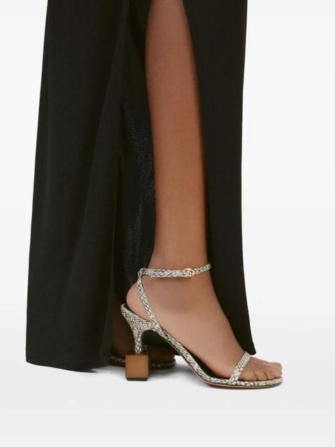 Jacquemus 105mm Bisou sandals - Neutrals