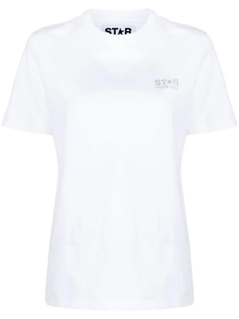 Golden Goose star-print short-sleeved T-shirt - White - zdjęcie produktu nr 1