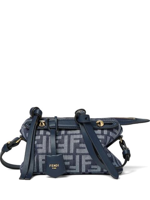 FENDI By The Way denim shoulder bag - Blue - zdjęcie produktu nr 1