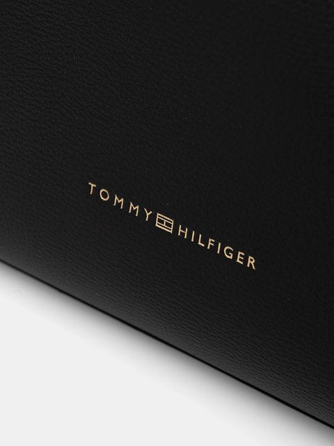 Tommy Hilfiger plecak damski kolor czarny duży gładki AW0AW17654