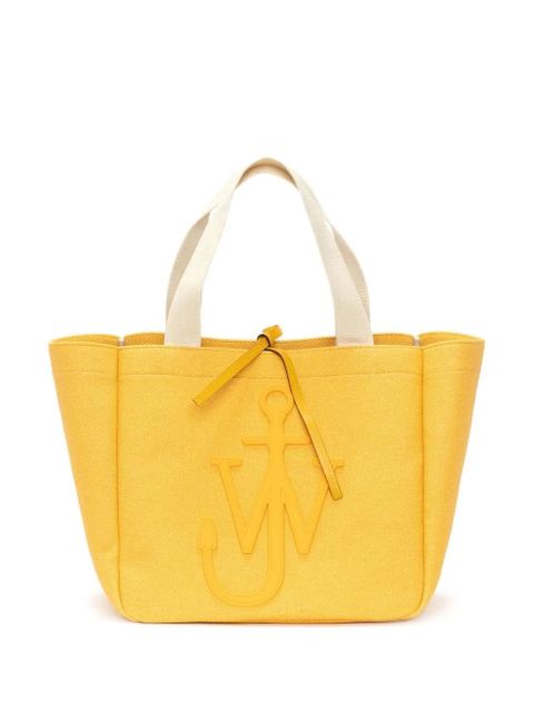 JW Anderson logo organic cotton tote bag - Yellow - zdjęcie produktu nr 1