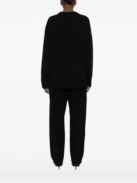 ENTIRE STUDIOS ribbed sweater - Black