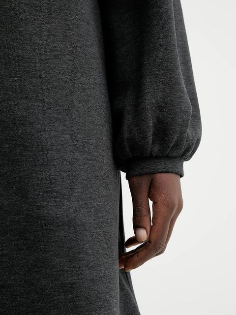 Marc O'Polo sukienka kolor szary mini prosta 509305459155