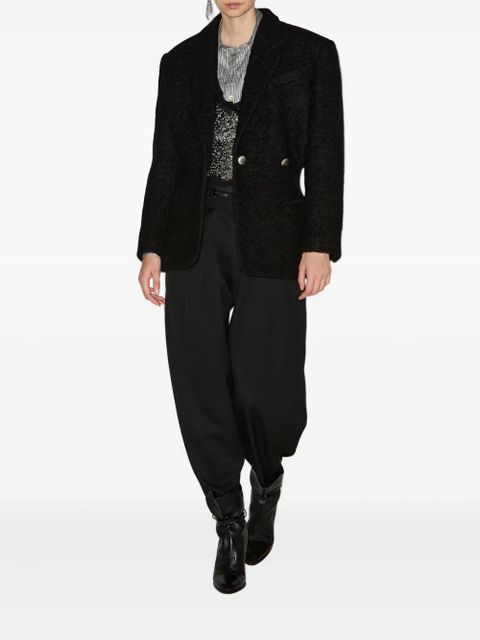 ISABEL MARANT Gallie double-breasted coat - Black - zdjęcie produktu nr 2