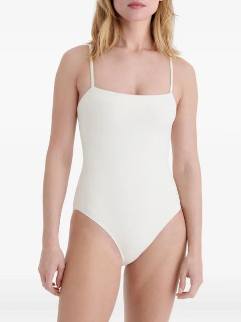 ERES Aquarelle square-neck swimsuit - White