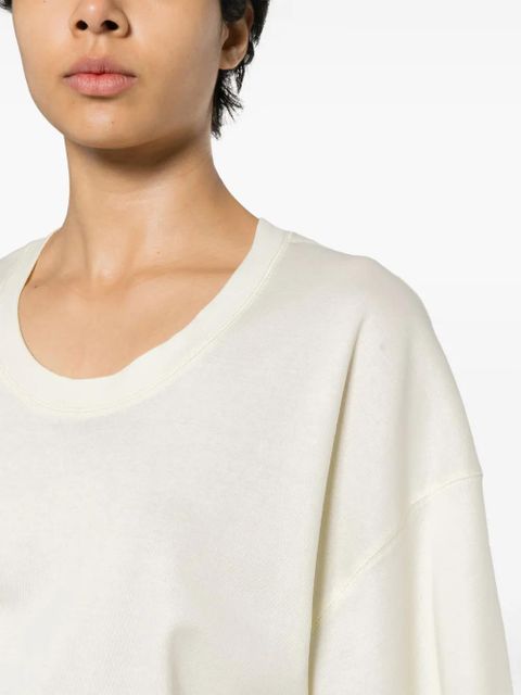 LEMAIRE seam-detailing T-shirt - Yellow