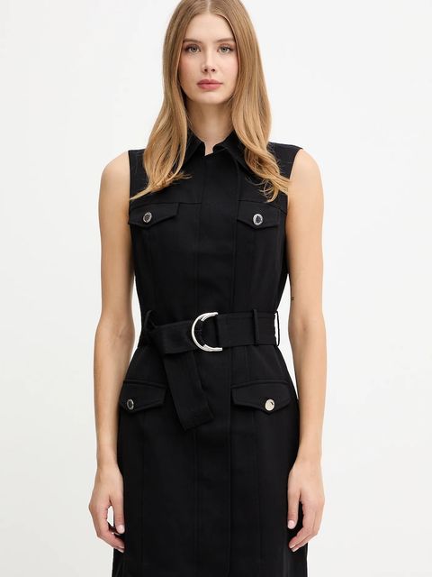 Morgan sukienka RAFIK kolor czarny mini dopasowana RAFIK - zdjęcie produktu nr 1