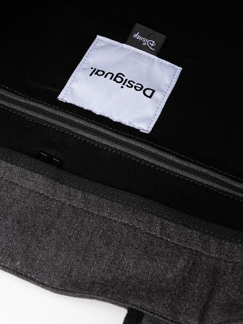 Desigual torebka MICKEY STUD kolor szary 25WAXD20