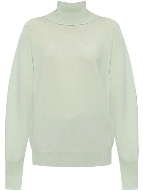 Jil Sander roll-neck fine-knit jumper - Green - zdjęcie produktu nr 1