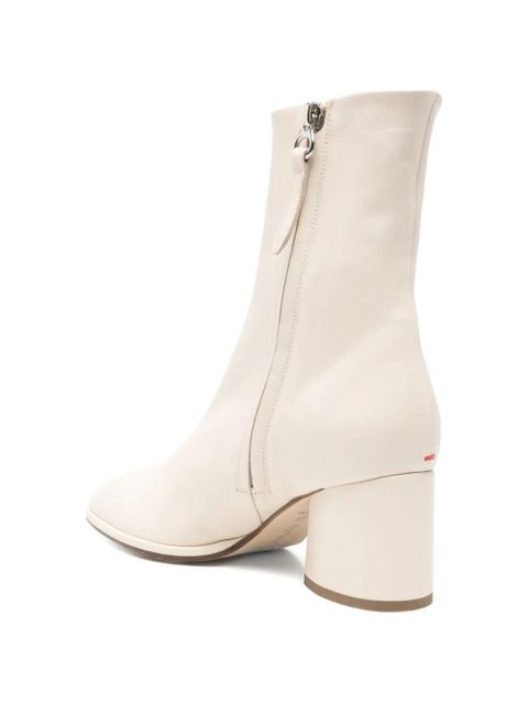 Aeyde Ayla round-toe boots - Neutrals