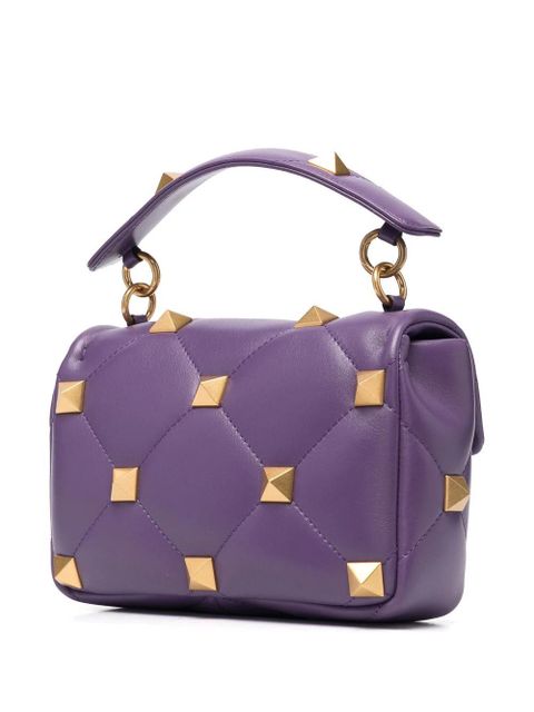 Valentino Garavani medium Roman Stud shoulder bag - Purple