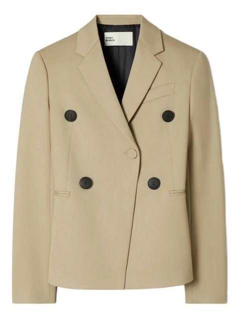 Tory Burch double-breasted blazer - Grey - zdjęcie produktu nr 1