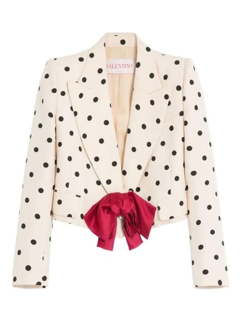 Valentino Garavani Plusdepois-print blazer - Neutrals - zdjęcie produktu nr 1