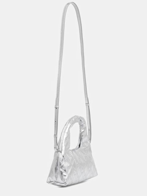 Calvin Klein torebka kolor srebrny LV04F3444G - zdjęcie produktu nr 2