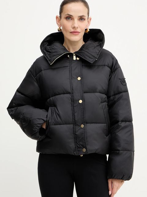 Pinko kurtka kolor czarny zimowa oversize 105656 A2TF - zdjęcie produktu nr 1