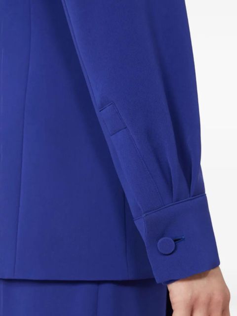 Max Mara Skipper tie-detail jacket - Blue