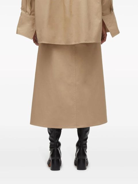 3.1 Phillip Lim belted midi skirt - Neutrals