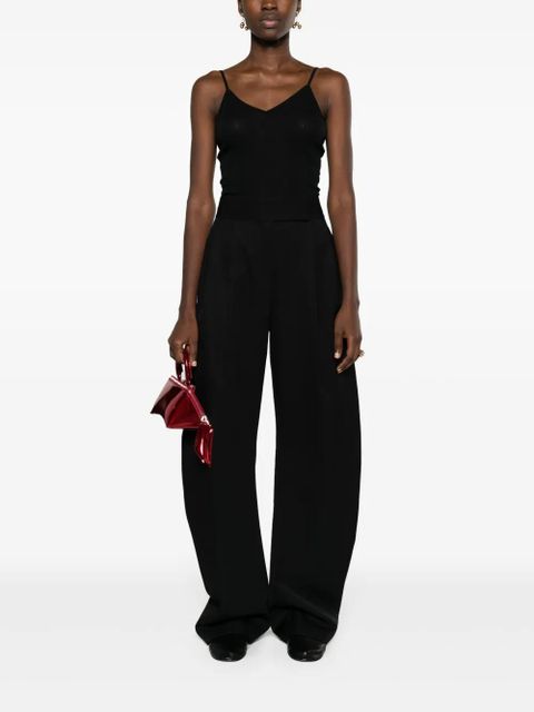 The Attico Gary wide-leg trousers - Black - zdjęcie produktu nr 2