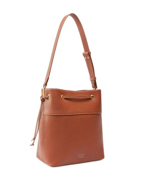 PINKO Love Birds bucket bag - Brown - zdjęcie produktu nr 2