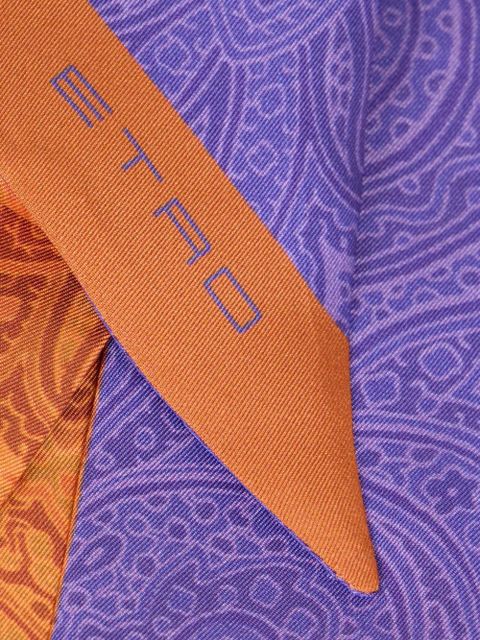 ETRO paisley-print scarf - Purple - zdjęcie produktu nr 2