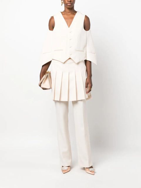 FENDI cut-out tailored cape - Pink - zdjęcie produktu nr 2