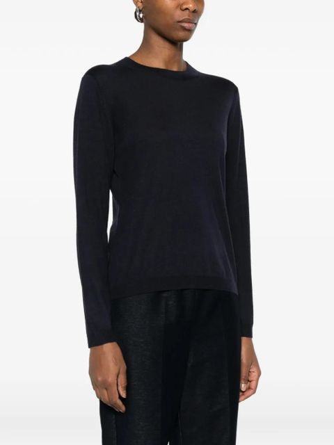 Max Mara crewneck sweater - Blue