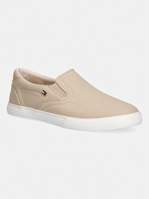 Tommy Hilfiger TH LOW PROFILE SLIP ON tenisówki damskie - zdjęcie produktu nr 1