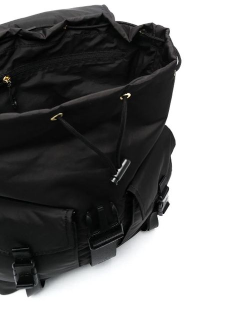 GANNI Tech multi-pocket backpack - Black