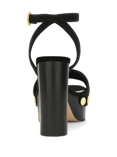 Gianvito Rossi Ardéa studded platform sandals - Black