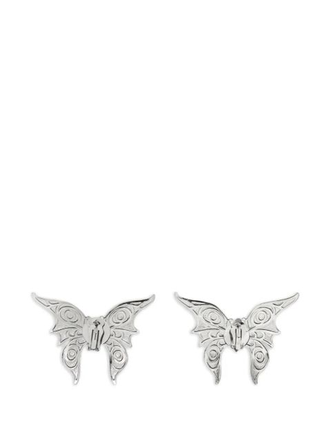 Blumarine butterfly earrings - Silver