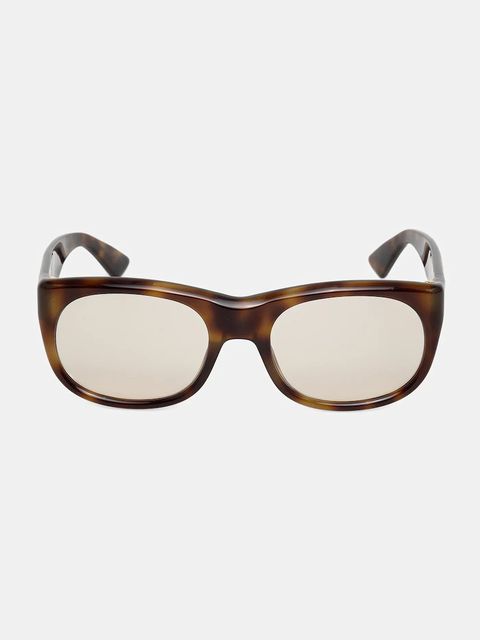 Saint Laurent okulary przeciwsłoneczne damskie kolor brązowy SL 815 ROMY