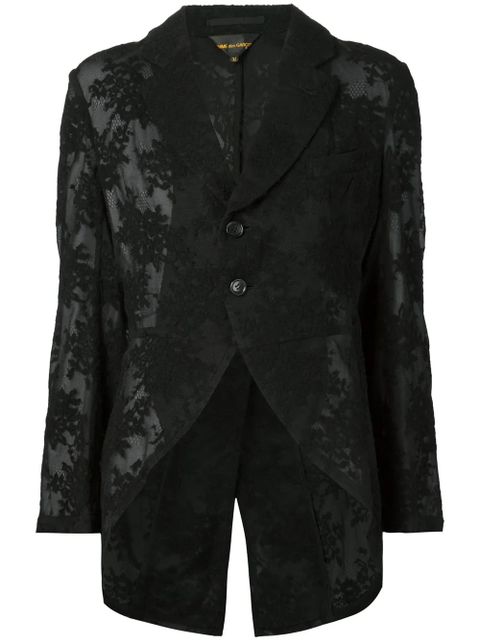Comme Des Garçons lace blazer - Black - zdjęcie produktu nr 1