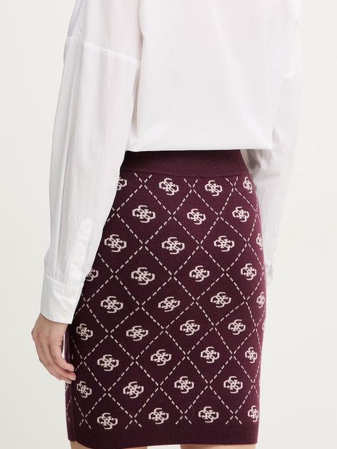 Guess spódnica z domieszką wełny SARAH - zdjęcie produktu nr 2