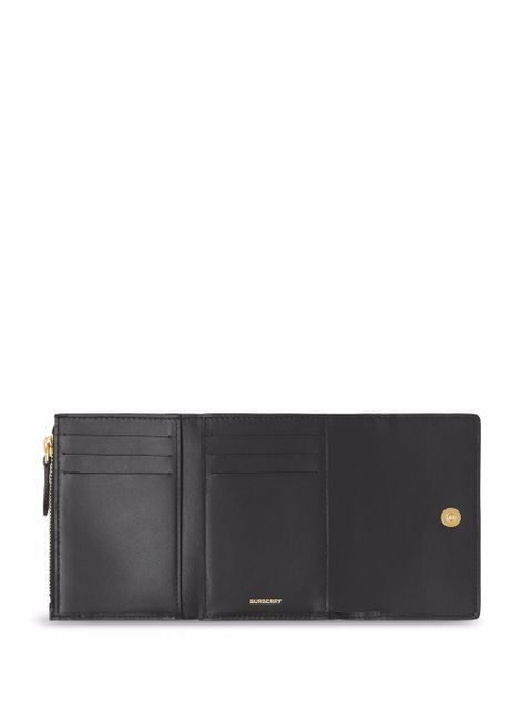 Burberry small Check folding wallet - Neutrals